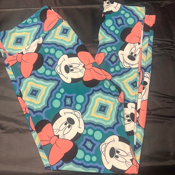 Disney Minnie Mouse Lularoe Leggings - Picture 1 of 1